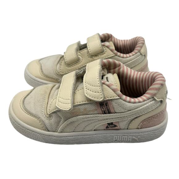 Puma Velcro Sneakers Little Girls Size 10C - Picture 3 of 9